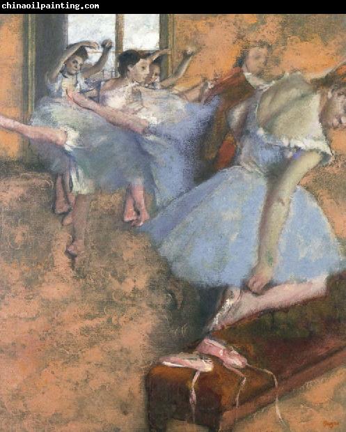 Edgar Degas Ballet class