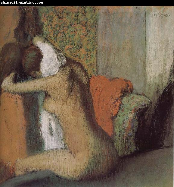 Edgar Degas After bath