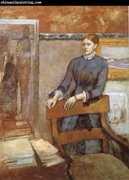 Edgar Degas Portrait of Miss Lu