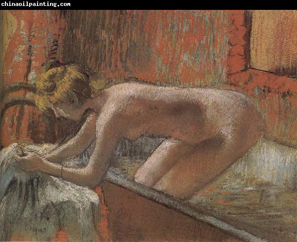 Edgar Degas After bath