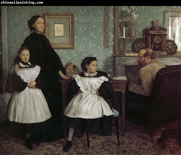 Edgar Degas Belini Family