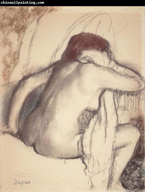 Edgar Degas After The Bath