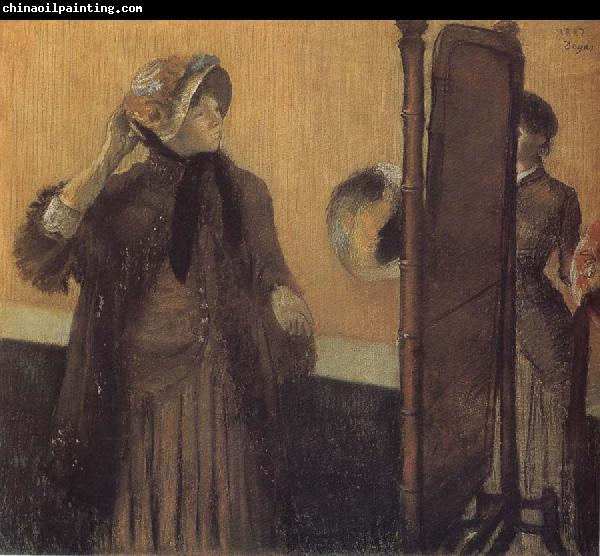 Edgar Degas In  the Store