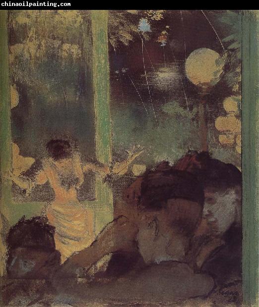 Edgar Degas Bete in the cafe