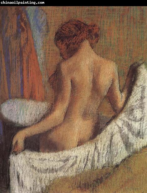 Edgar Degas After bath