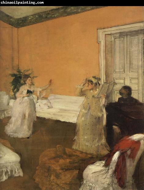 Edgar Degas The Song Rehearsal