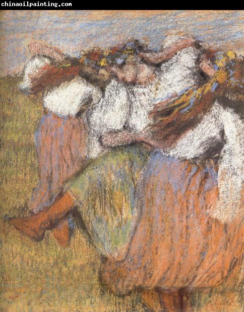 Edgar Degas Russian Dancers