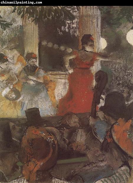 Edgar Degas The Concert in the cafe