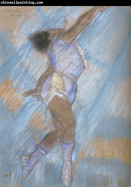 Edgar Degas Preparatory drawing for Miss La La at the cirque Fernando