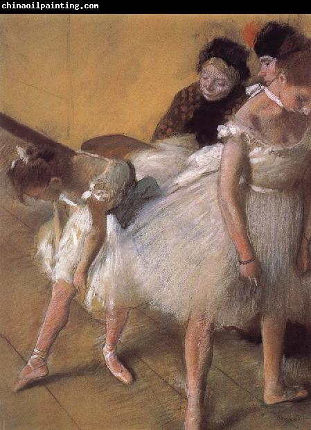 Edgar Degas Dance practising