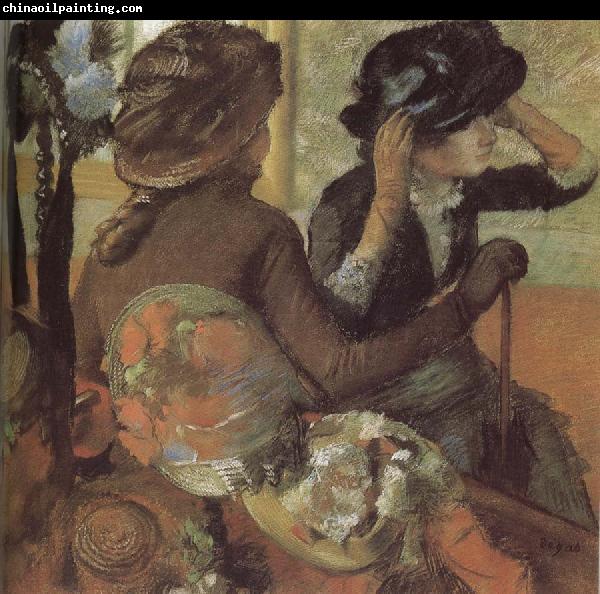 Edgar Degas In  the Store