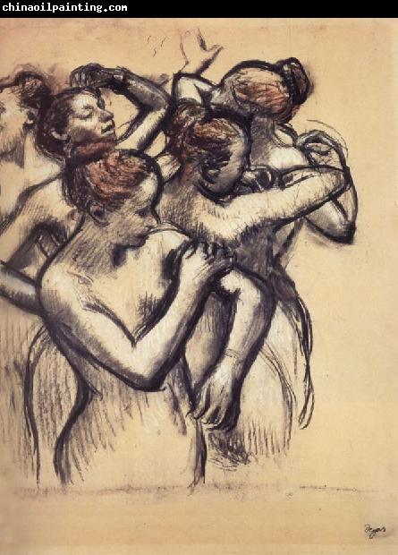 Edgar Degas Dancers,nude Study