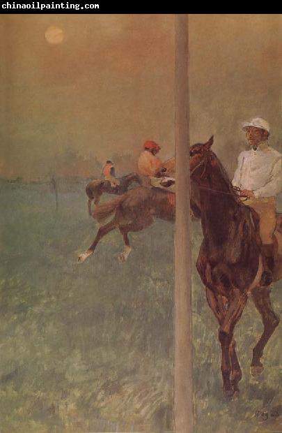 Edgar Degas Reinsman  before race