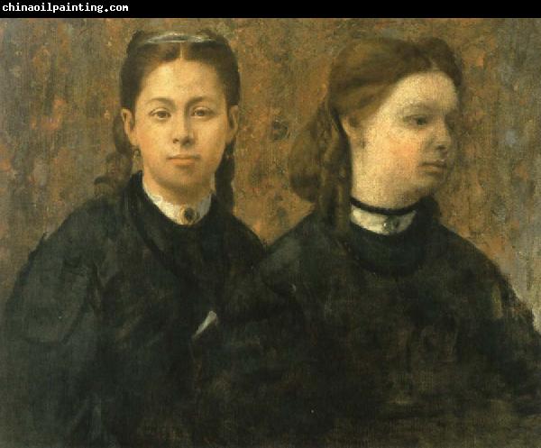 Edgar Degas Elena and Camila Montejasi-Cicerale