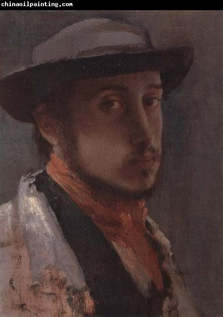 Edgar Degas Self-Portrait