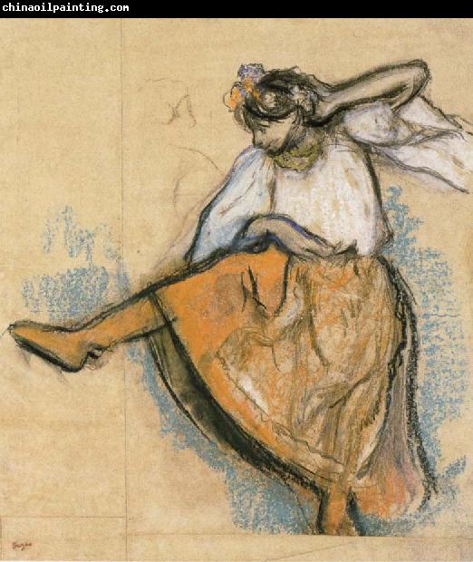 Edgar Degas Russian Dancer