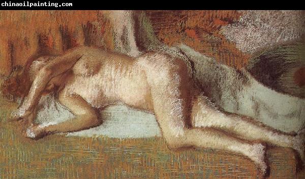 Edgar Degas After bath