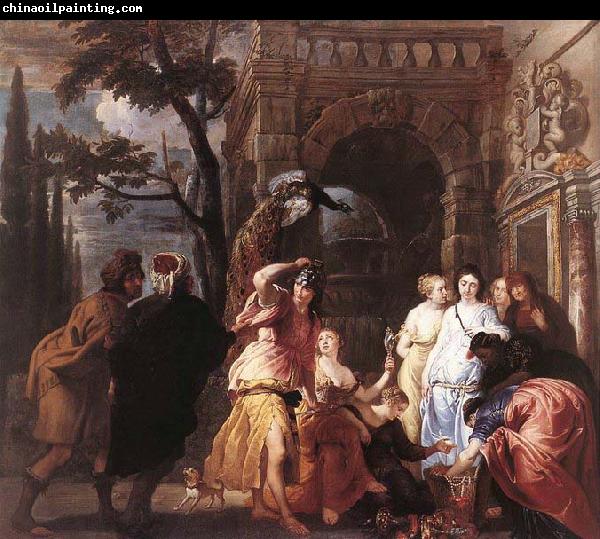 Erasmus Quellinus Achilles among the Daughters of Lycomedes