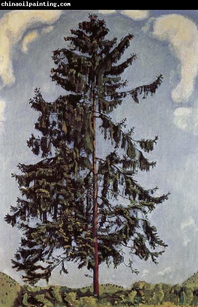 Ferdinand Hodler The fir tree