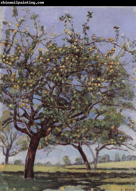 Ferdinand Hodler Apple trees