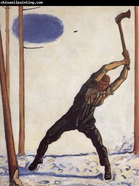 Ferdinand Hodler WOodcutter