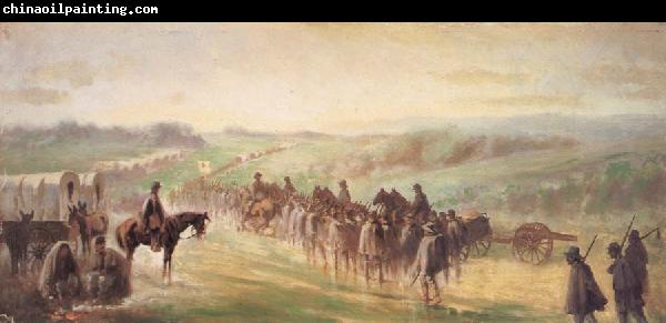 Forbes, Edwin Marching in the Rain After Gettysburg