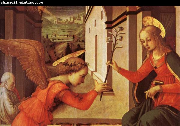 Fra Filippo Lippi The Annunciation