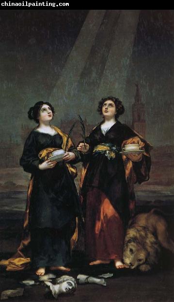 Francisco Goya Saints Justa and Rufina