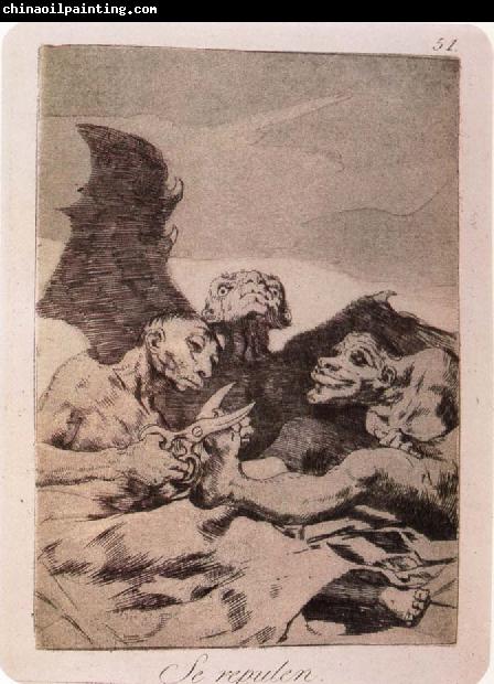 Francisco Goya Se Repulen