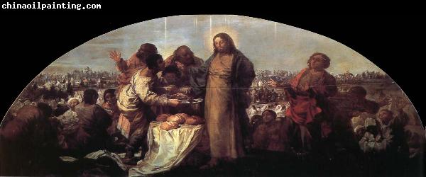 Francisco Goya Miracle of the Loaves and Fishes