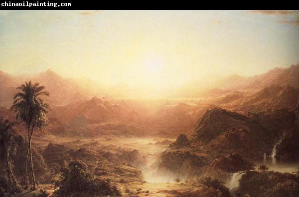 Frederic Edwin Church The andes of Ecuador