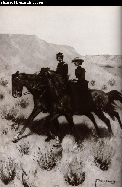 Frederic Remington The Esc ort