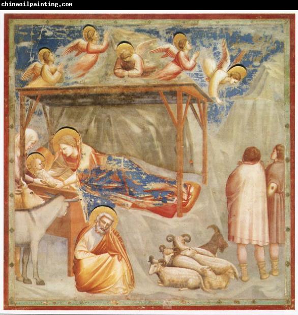 GIOTTO di Bondone Birth of Christ