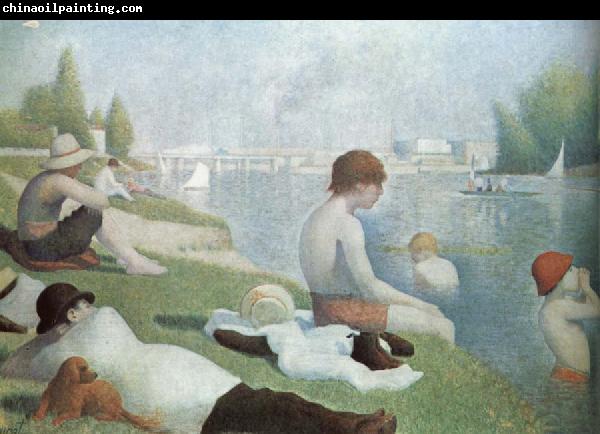 Georges Seurat Bath