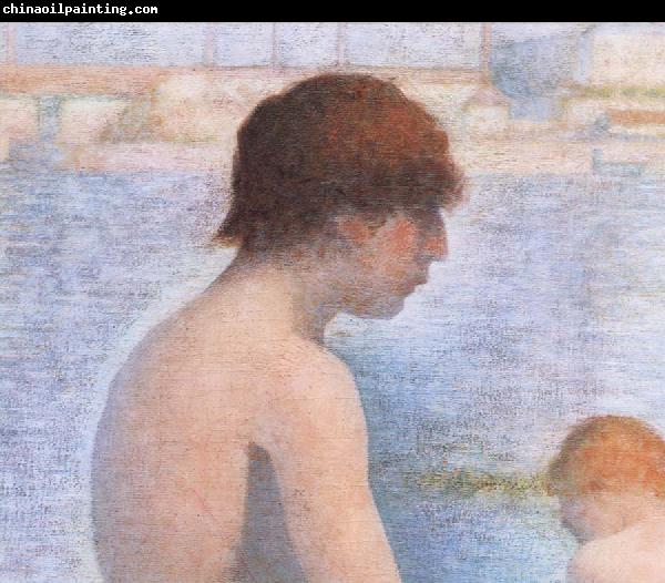 Georges Seurat Detail of Bather