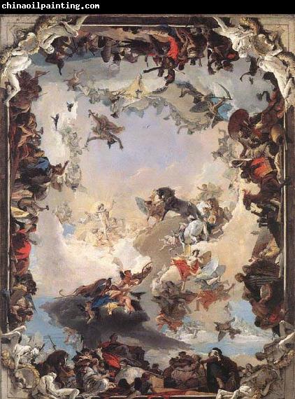 Giambattista Tiepolo Allegory of the Planets and Continents