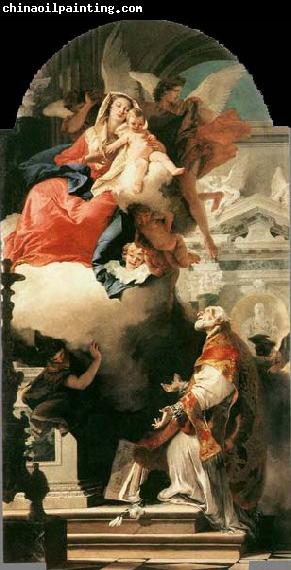 Giovanni Battista Tiepolo The Virgin Appearing to St Philip Neri