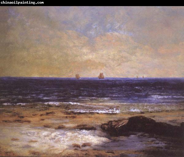 Gustave Courbet Seaside in Palavas