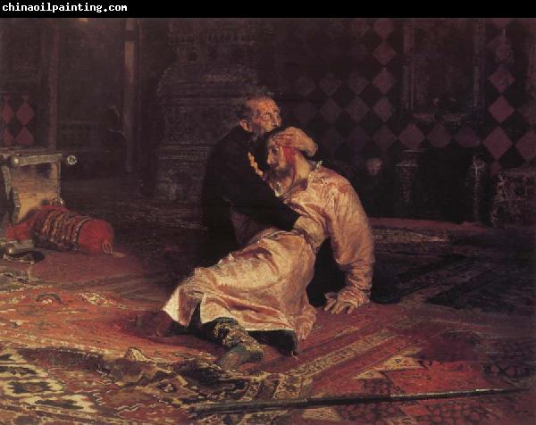 Ilya Repin Ivan the Terrible and his Son on 16 November 1581