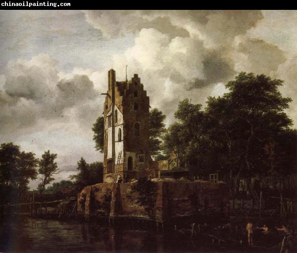 Jacob van Ruisdael Reconstruction of the ruins of the Manor Kostverloren