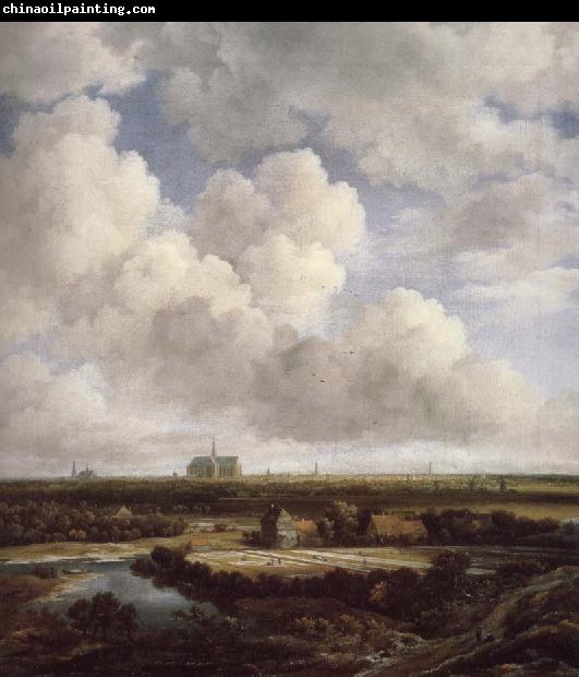 Jacob van Ruisdael View of Haarlem with Bleaching Grounds