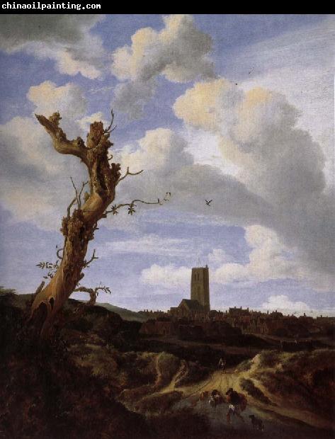 Jacob van Ruisdael View of Egmond aan Zee with a Blasted Elm