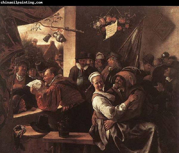 Jan Steen The Rhetoricians