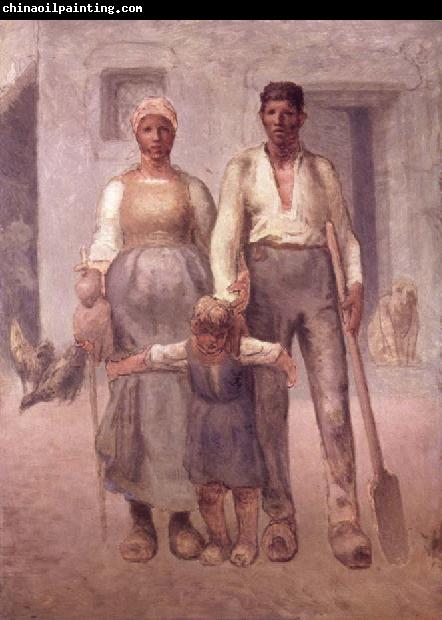 Jean Francois Millet The Peasant Family