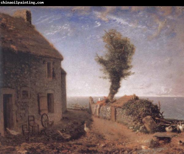 Jean Francois Millet End of the Hamlet of Gruchy