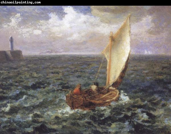 Jean Francois Millet Fishing Boat