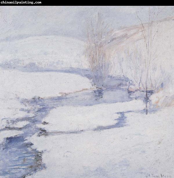 John Henry Twachtman Winter Scene