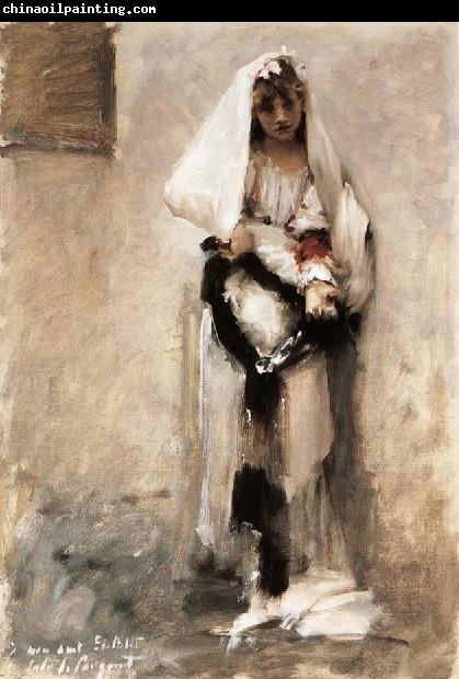 John Singer Sargent A beggarly girl