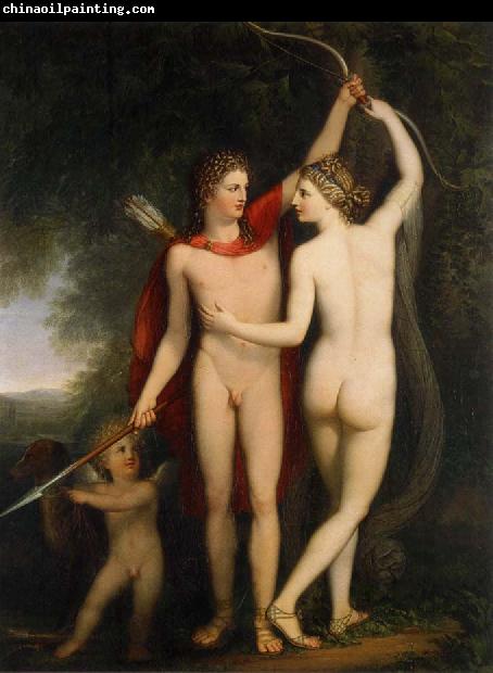 Jonas Akerstrom Venus,Adonis and Amor