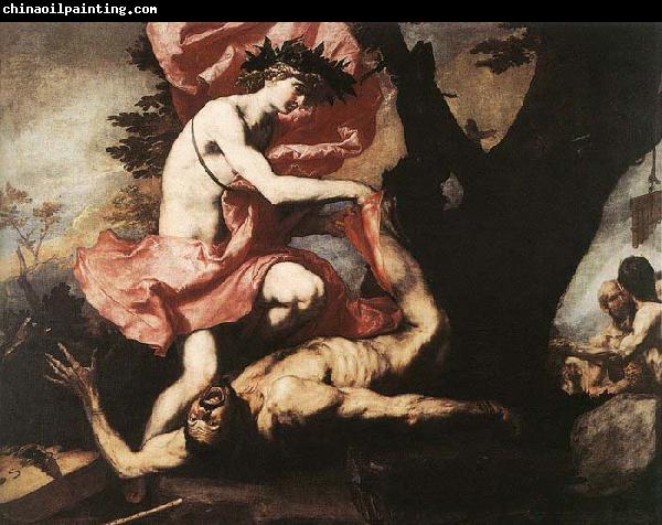 Jusepe de Ribera Apollo Flaying Marsyas